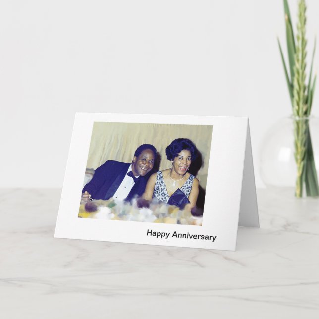 Carte Anniversaire heureux (Devant)