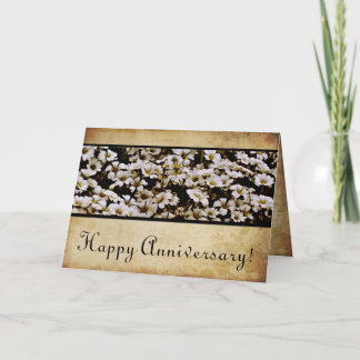 Carte Anniversaire heureux augmenté de Dasies