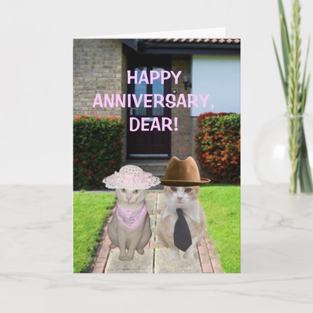 CARTE ANNIVERSAIRE HEUREUX, CHER ! (Devant)