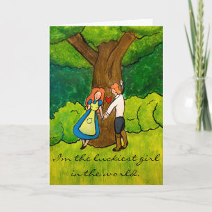 Carte Anniversaire heureux "irlandais d'amants" - de