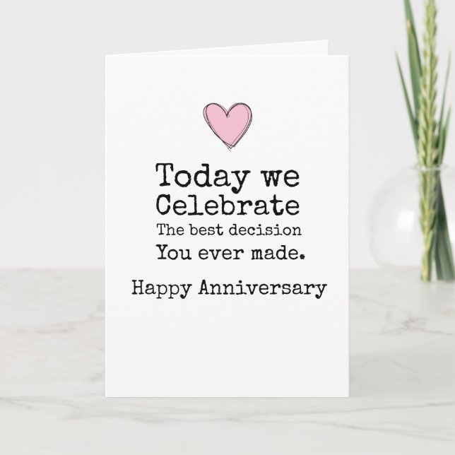 Carte Anniversaire humoristique (Devant)