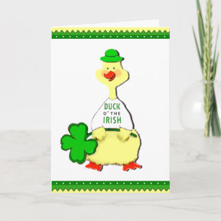 Carte Anniversaire irlandais