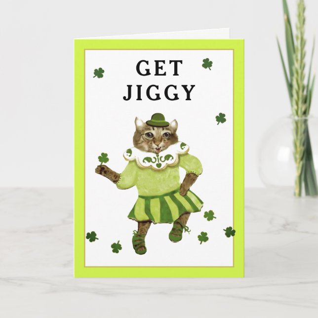 Carte Anniversaire irlandais drôle (Devant)