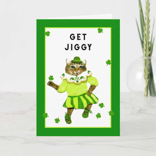 Carte Anniversaire irlandais drôle (Devant)