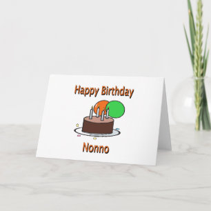 Carte Anniversaire italien Desi de grand-papa de Nonno