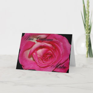 Carte Anniversaire Italienne Pour Mère