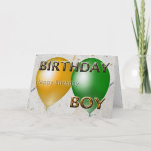 Carte Anniversaire Joyeux anniversaire garçon