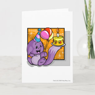 Carte Anniversaire Kacheek