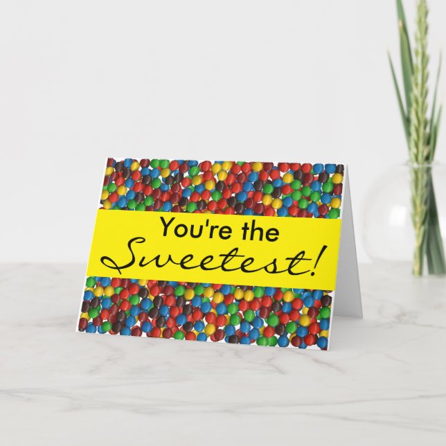 Carte Anniversaire la plus douce (Devant)