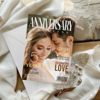 Anniversaire Magazine couverture mari | Photo de l