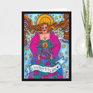 Carte Anniversaire Magic Angel