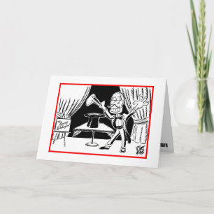 CARTE ANNIVERSAIRE : "MAGIE "