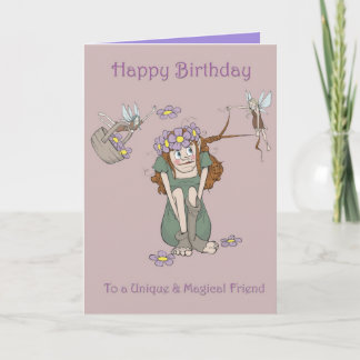 Carte Anniversaire magique