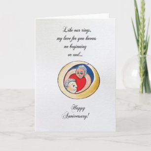 Carte anniversaire mariage