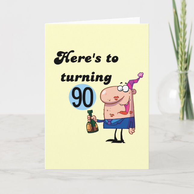 Carte Anniversaire masculin (Devant)