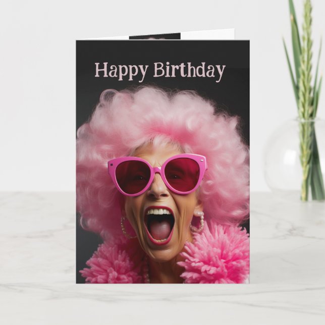 Carte Anniversaire Ne laissez pas la vie vous retenir (Devant)