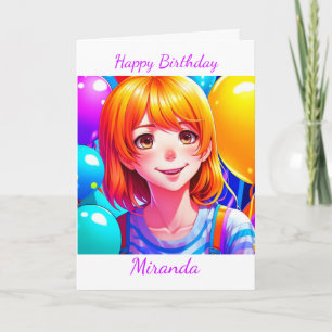 Carte Anniversaire Personnalisé