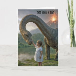 Carte Anniversaire Petite Fille Defriending a Dinosaur