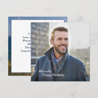 Carte Anniversaire Photo personnalisée