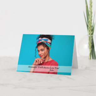 Carte Anniversaire Photo personnalisée