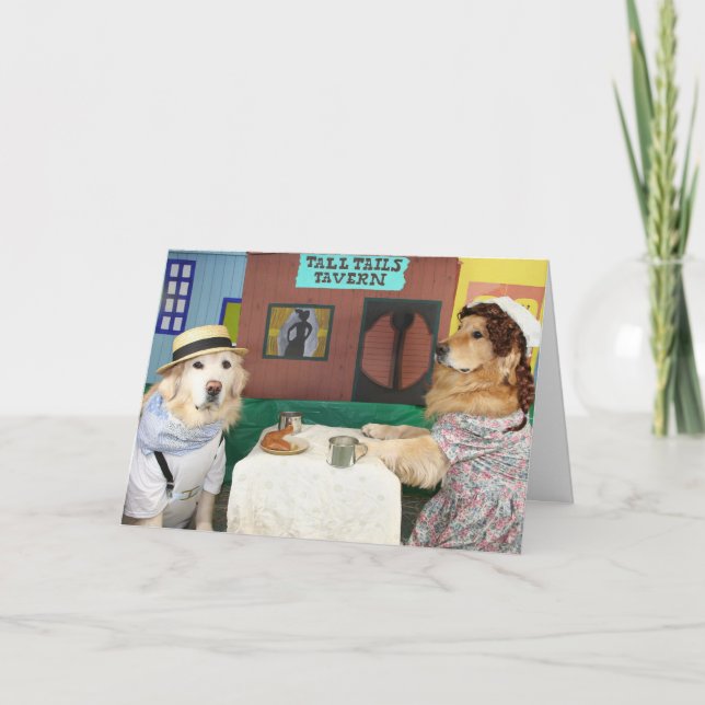 Carte Anniversaire pionnier d'or (Devant)