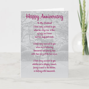 Carte Anniversaire pour conjoint