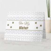 Carte Anniversaire Pour Ma Soeur