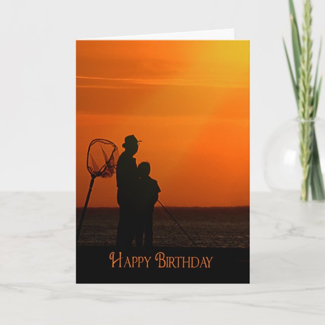 Carte Anniversaire pour papa (Devant)