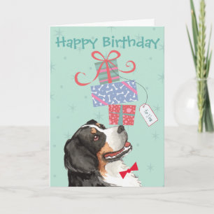 Carte Anniversaire présente Berner Card