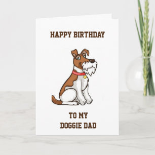 CARTE ANNIVERSAIRE REMERCIE "DE VOTRE DOGGIE"