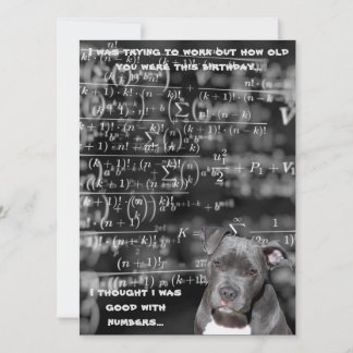 Carte Anniversaire sarcastique