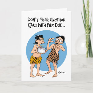 Carte Anniversaire semi-rassurant