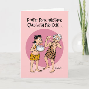Carte Anniversaire senior amusant
