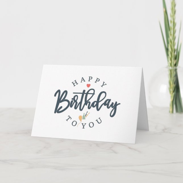 CARTE ANNIVERSAIRE SOUHAITEZ QUE VOUS AYEZ UN RÊVE DE VÉ (Devant)