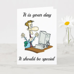 CARTE ANNIVERSAIRE SPÉCIAL *COMME VOUS*