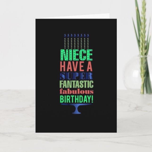 CARTE ****ANNIVERSAIRE SPÉCIAL ET JEUNE DAME**** (Devant)