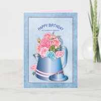 Anniversaire Spécial Quelqu'Un Retro Café Pot/Fleu