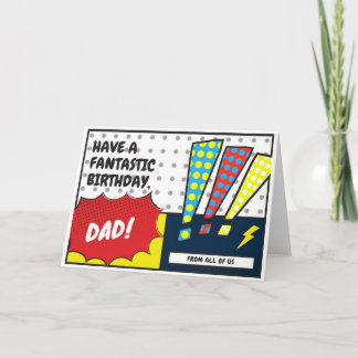 Carte Anniversaire SuperPapa