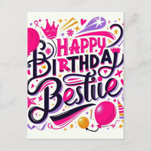 Carte Anniversaire unique pour amis