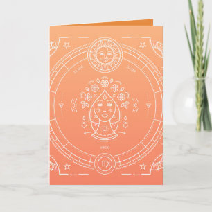 Carte Anniversaire Vierge