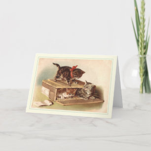 Carte Anniversaire vintage