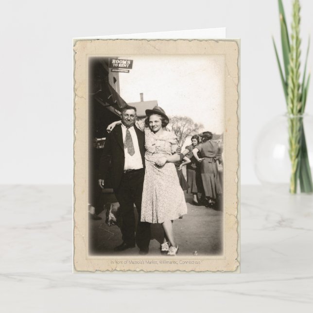 Carte Anniversaire - Vous êtes aussi vieux que vous le p (Devant)