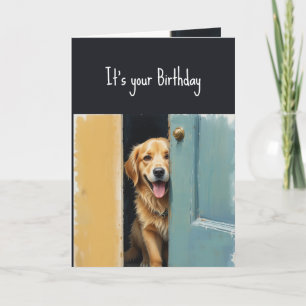 Carte Anniversaire Vous pouvez courir, mais pas cacher F