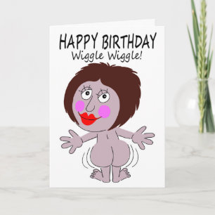 Carte Anniversaire Wiggle Wiggle