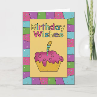 Carte Anniversaire Wings Cupcake Anniversaire