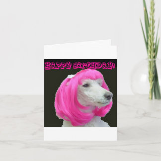 Carte Anniversaires avec Bowie