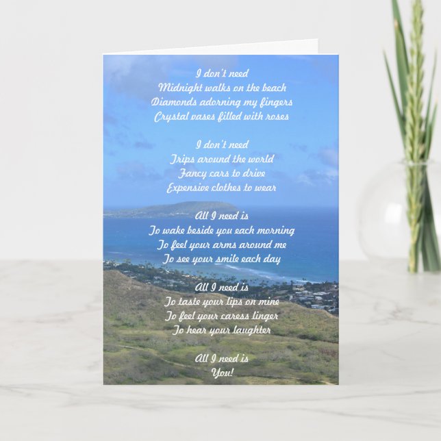 Carte Anniversary Card for Husband (Devant)