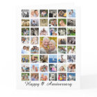 Anniversary Photo Collage 47 Pictures Personalized