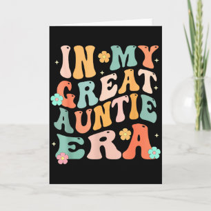 Carte Annonce de bébé à l'ère de ma grand-tante pour la 