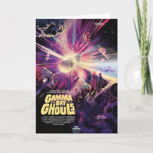 Carte Annonce De Film D'Horreur Sci-Fi, Gamma Ray Ghouls